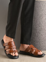 Regal Three-Strap Sandals