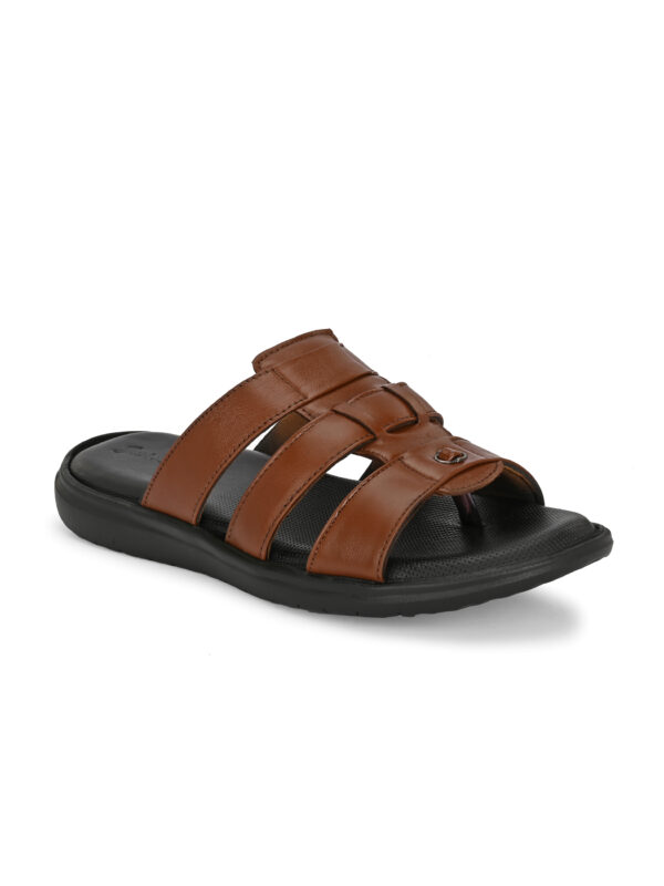 Regal Three-Strap Sandals