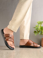 Havana Twin-Strap Sandals