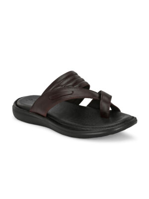 Quilted Leather Slides